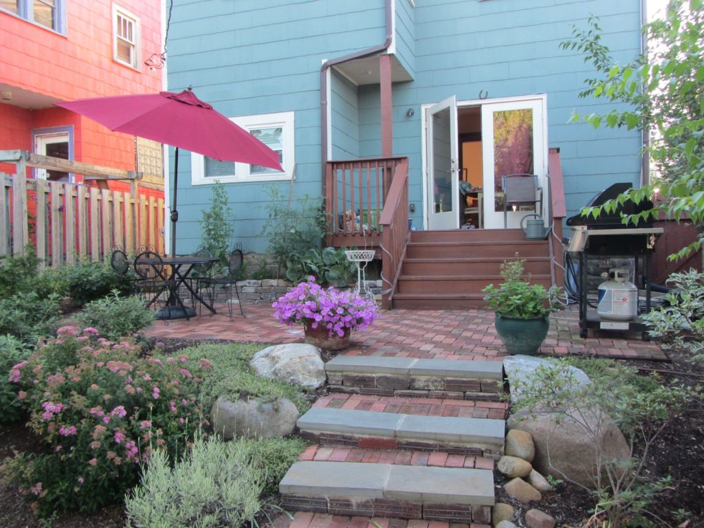 Techmer Nursery Builds Reclaimed Brick Patios